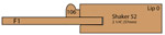 Allstyle Cabinet Doors : cutaway of Stonybrook Cabinet Door